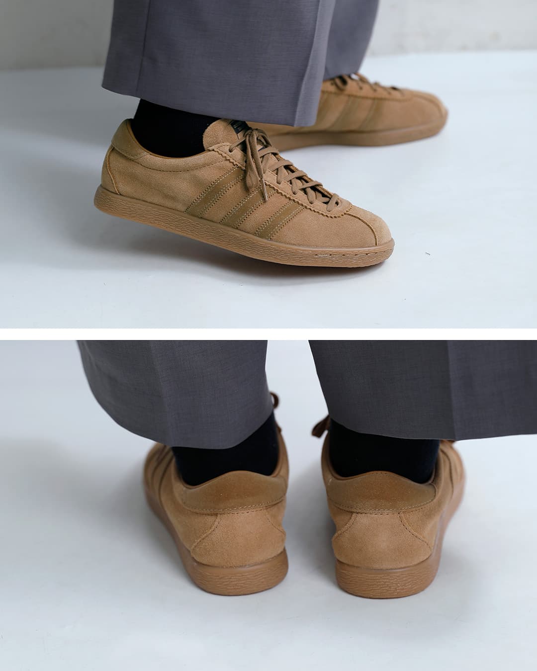 adidas Originalsタバコ スエード スニーカー TOBACCO tobacco