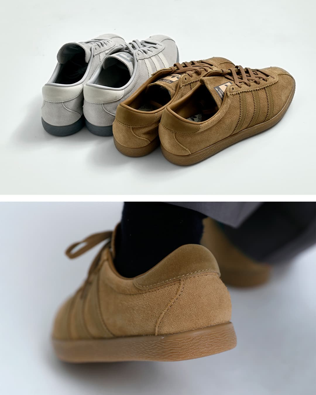 adidas Originalsタバコ スエード スニーカー TOBACCO tobacco