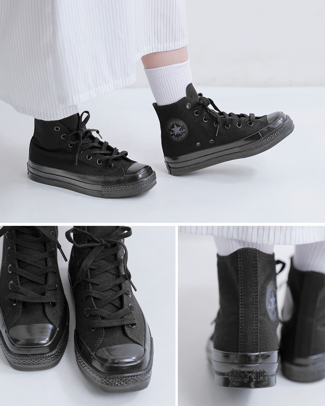 CONVERSE(コンバース)オールスター スクエアトゥ HI スニーカー as-sq-toe-hi-same1