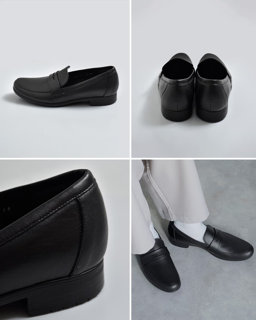 TRAVEL SHOES by chausserレザー ローファー tr-016