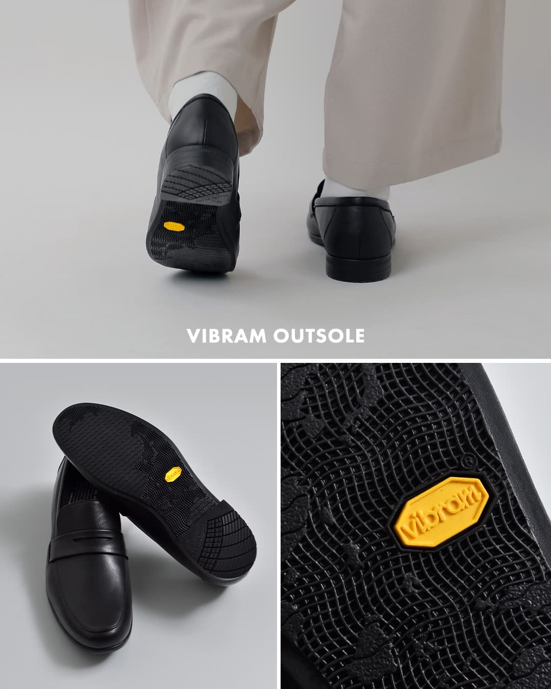 TRAVEL SHOES by chausserレザー ローファー tr-016