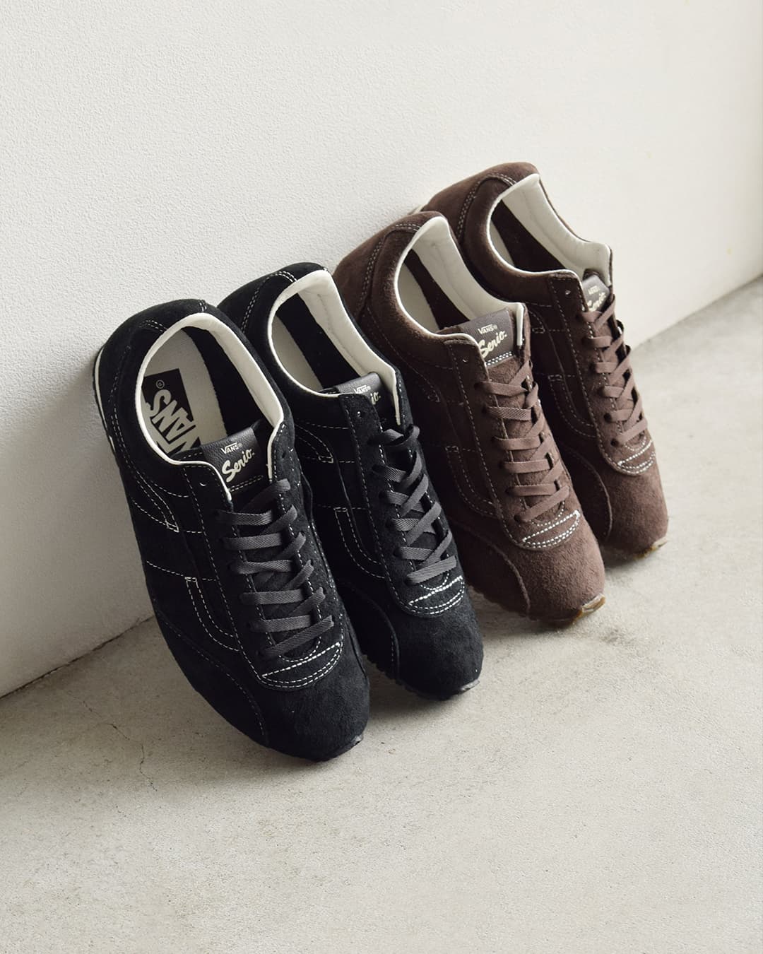 Vans(ヴァンズ)スエード ローカット スニーカー LX SLP Trainer lxslp-trn-same1