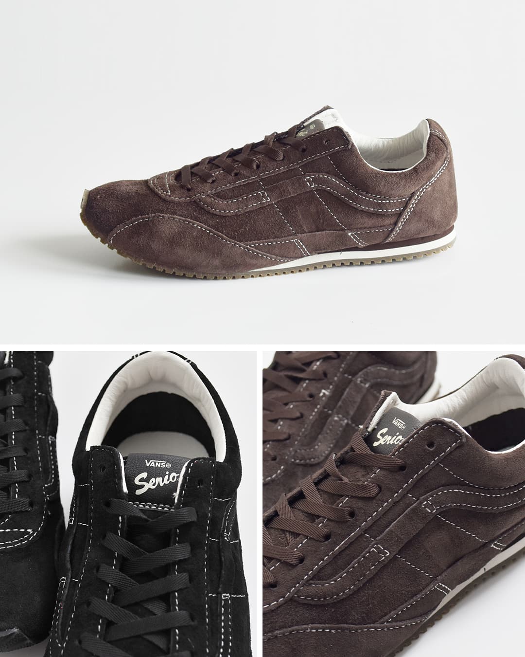 Vans(ヴァンズ)スエード ローカット スニーカー LX SLP Trainer lxslp-trn-same1
