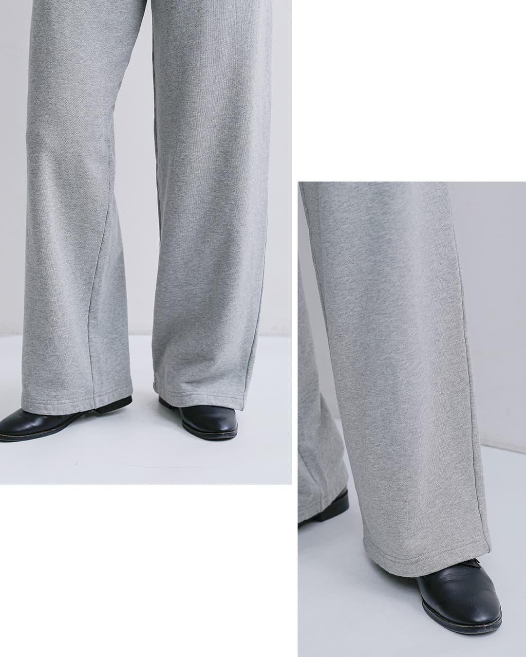 tissu(ティシュ)コットン セントラル裏毛 イージー パンツ ts260ct084