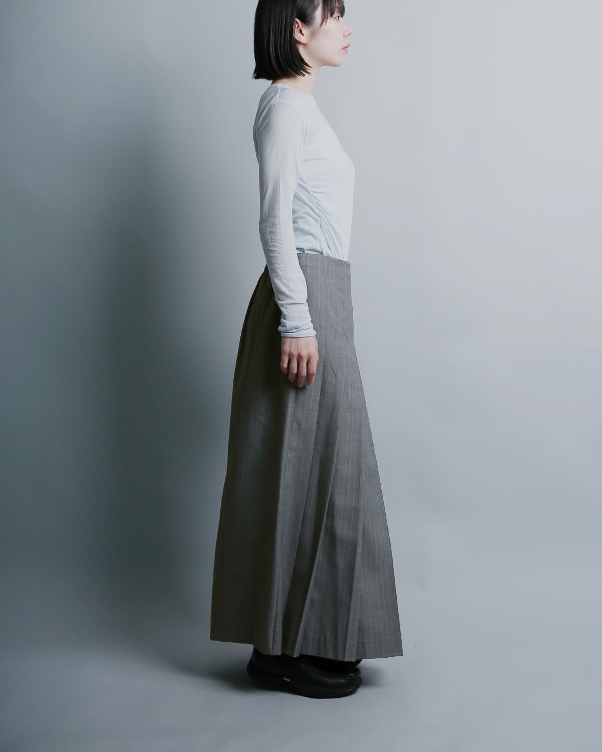 RHODOLIRIONギャバジン サスペンダーキルト スカート Suspender Kilt tx1002