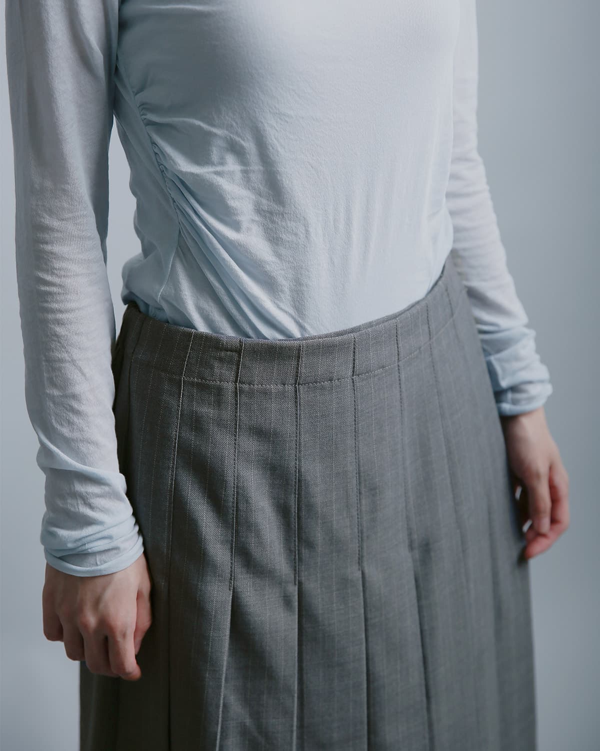 RHODOLIRIONギャバジン サスペンダーキルト スカート Suspender Kilt tx1002