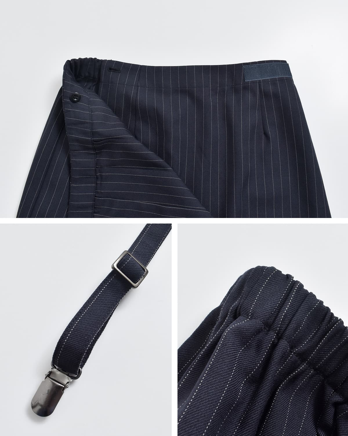 RHODOLIRIONギャバジン サスペンダーキルト スカート Suspender Kilt tx1002