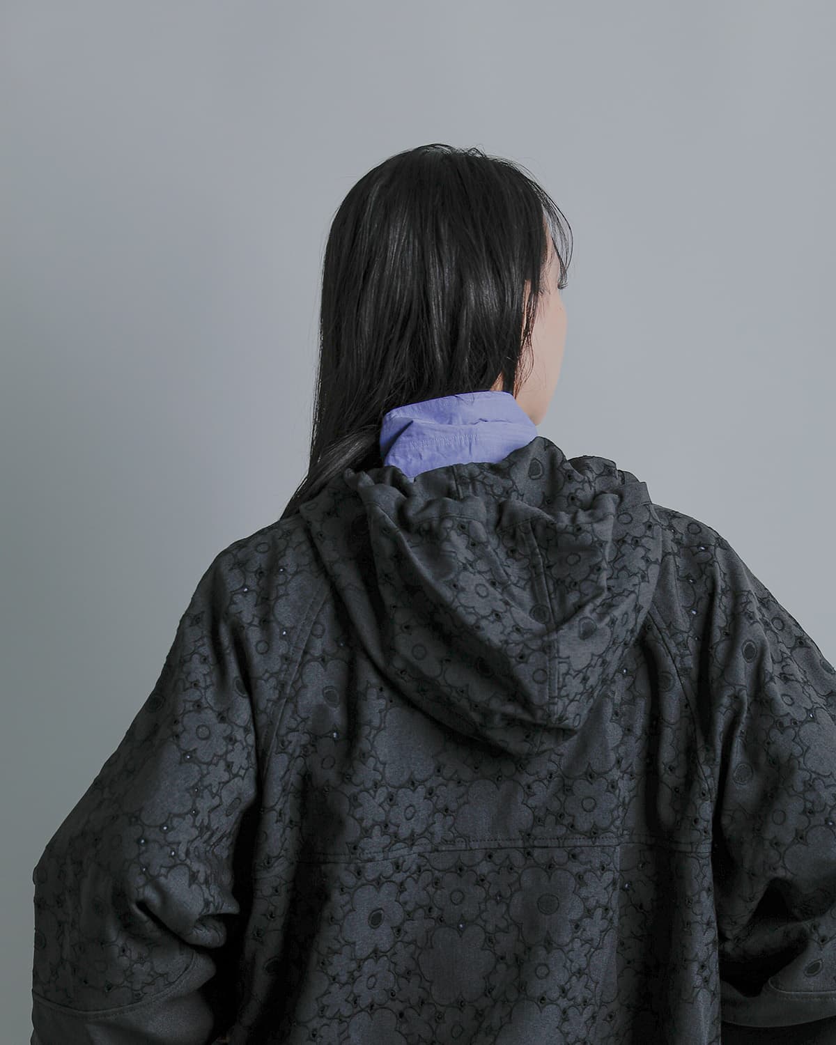 RHODOLIRIONトロピカル オリジナル刺繍 アノラックジャケット Anorak Jacket tx1007
