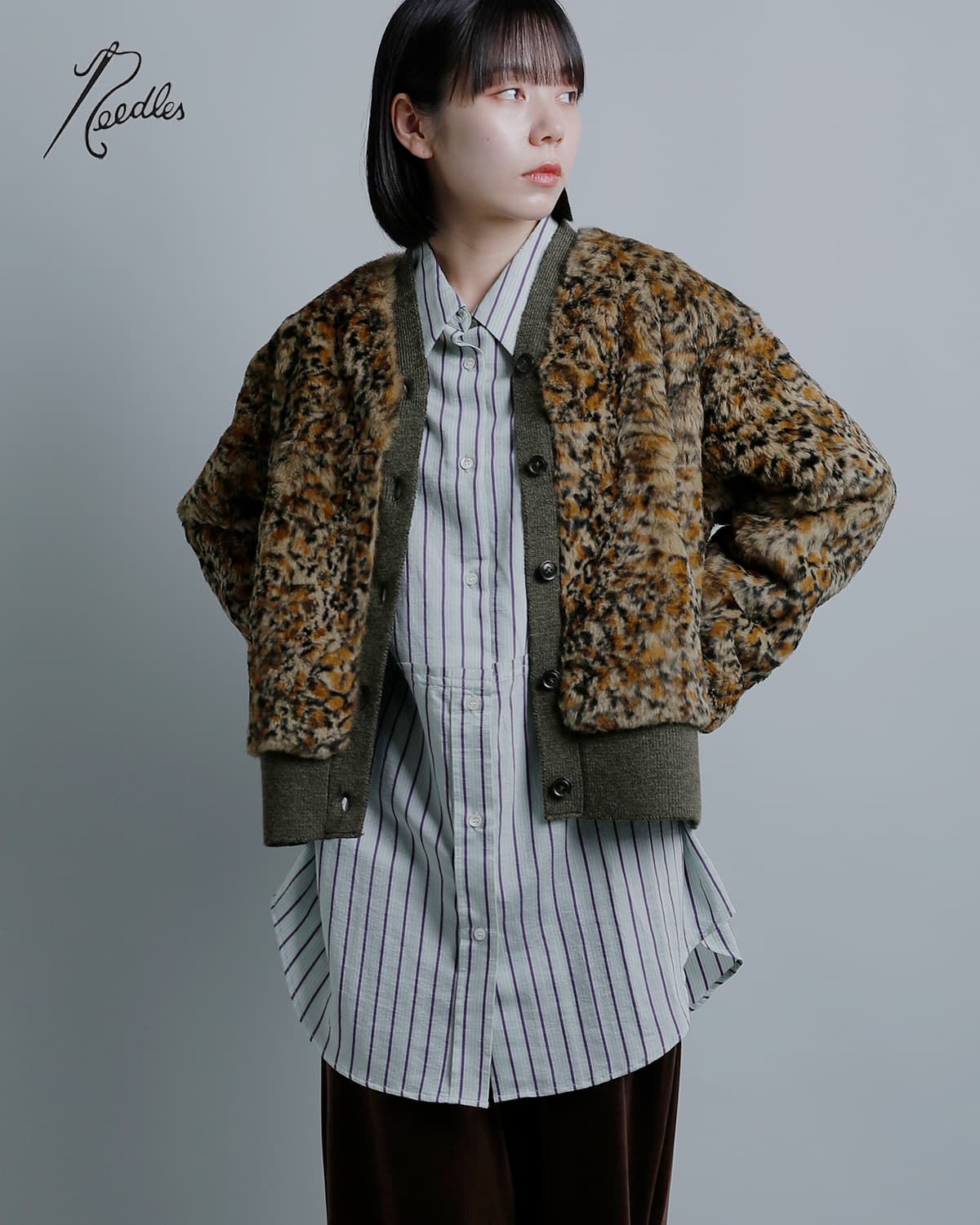 Needles ニードルス ラビットファー カーディガン Rabbit Fur Cardigan
