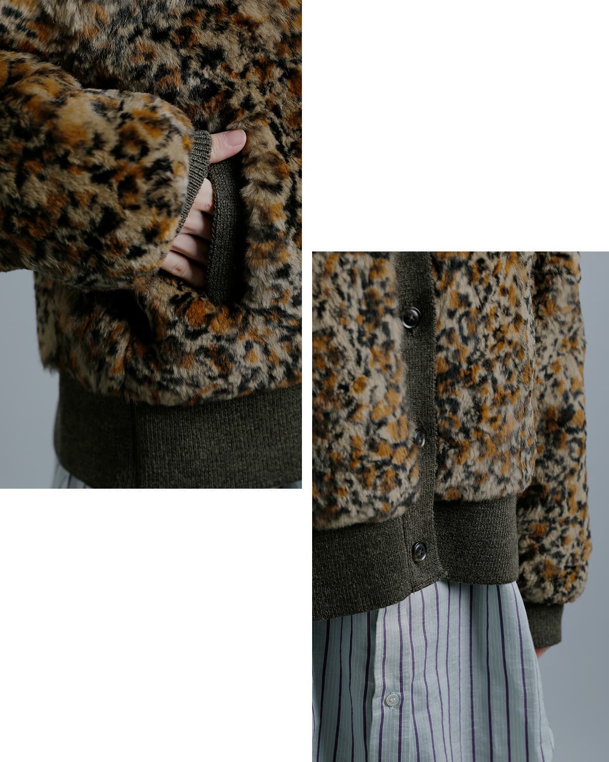 Needles ニードルス ラビットファー カーディガン Rabbit Fur Cardigan