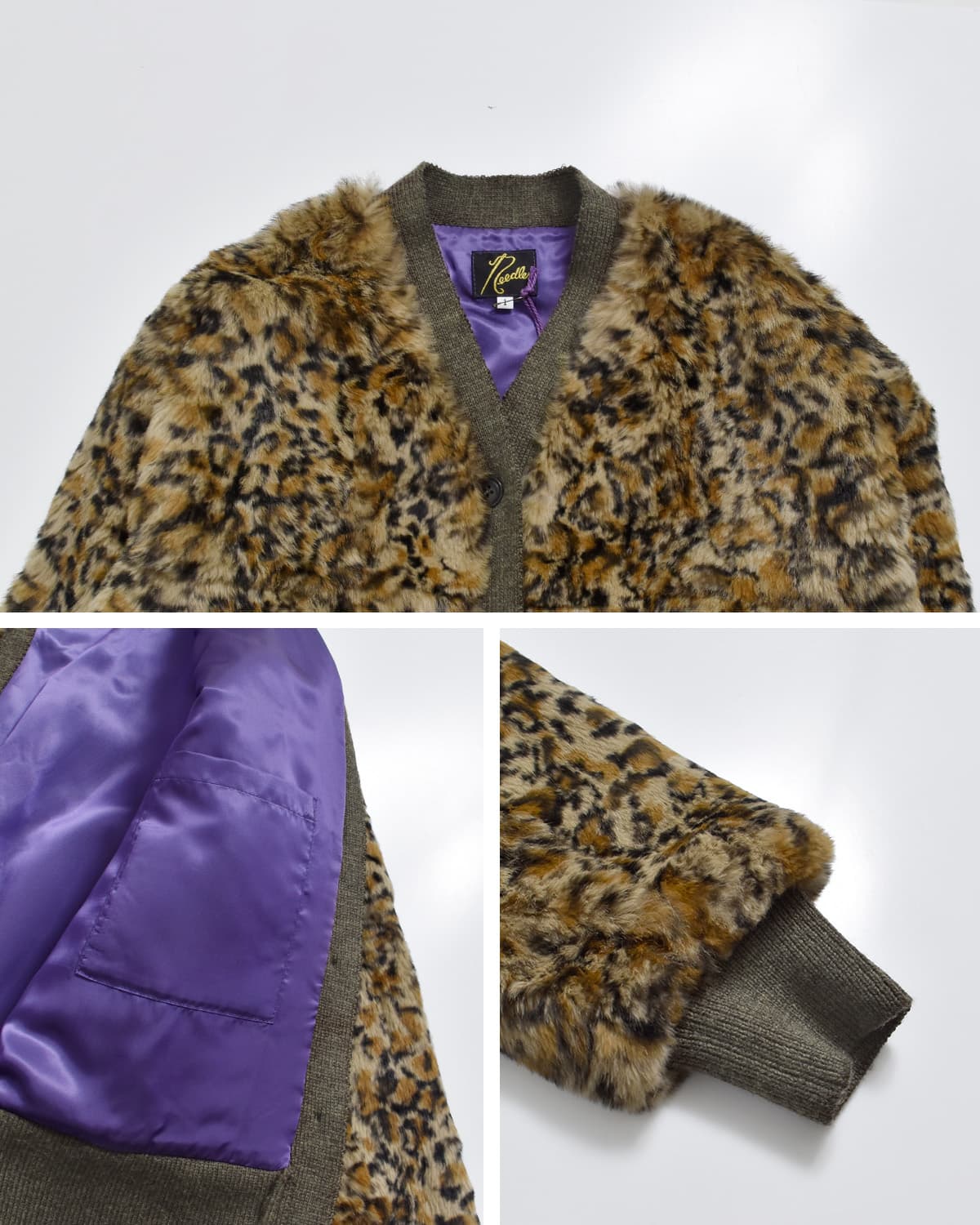 Needlesラビットファー カーディガン Rabbit Fur Cardigan ty104