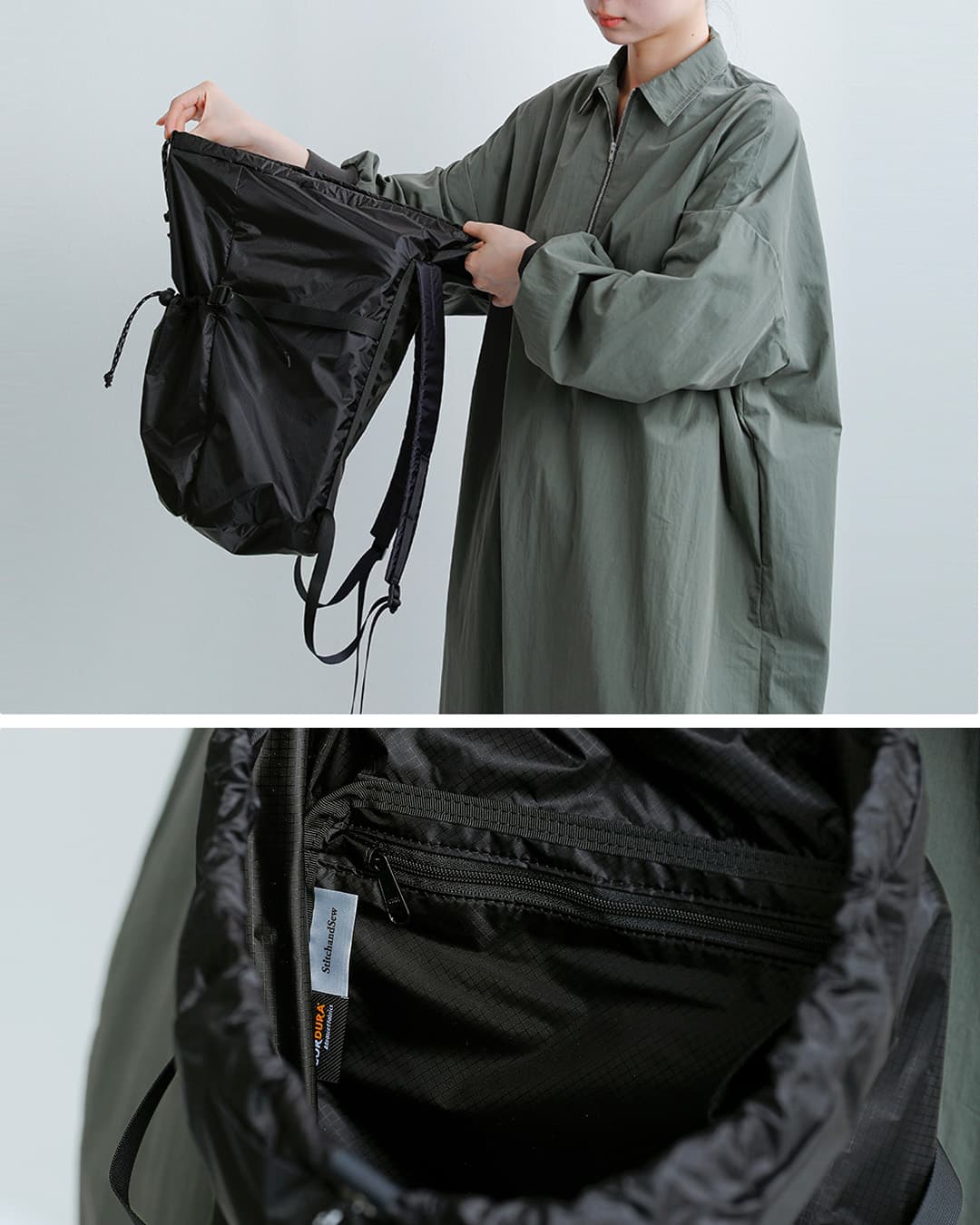 StitchandSew66ナイロン コーデュラ バックパック ulp66