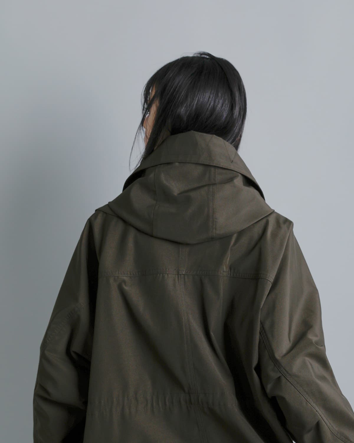 VACHEMENT ヴァシュモン リサイクルシェルタフタ モッズコート vn-26