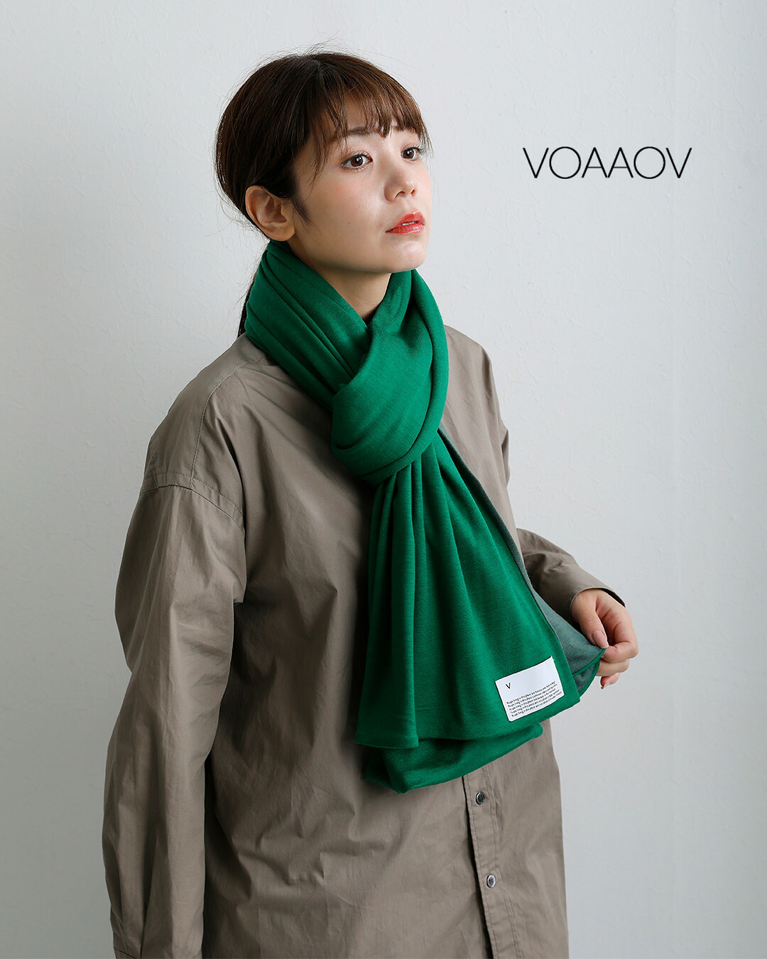VOAAOVリラックス ウール ストール voac-q33