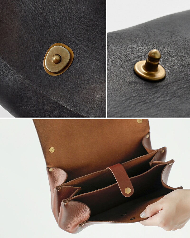 VASCO(ヴァスコ)OLDOILレザーギャルソン2wayバッグ“LEATHERGARCON2WAYBAG”vs-215l