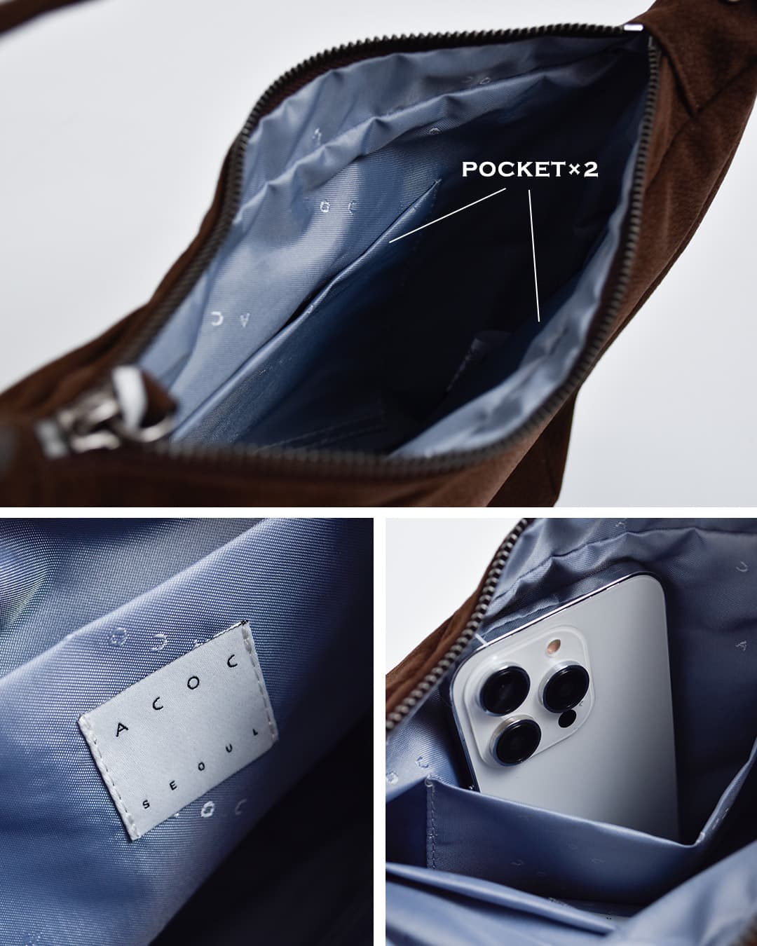 ACOCフラップ ホーボー バッグ Way Hobo Bag way-hobobag