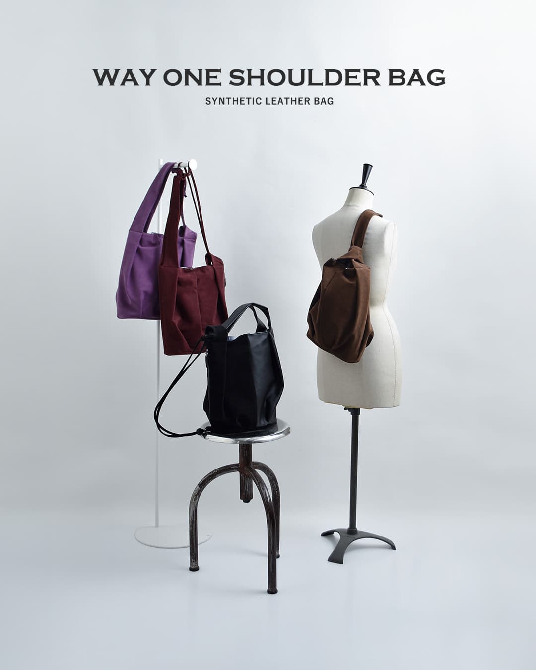 ACOCワンショルダー バッグ Way One Shoulder Bag way-one-sh-bag