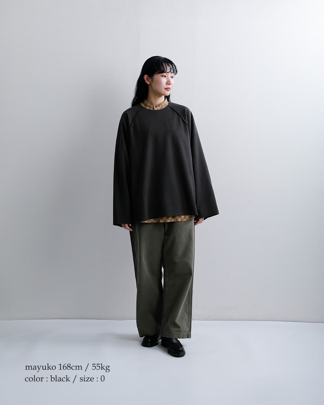 my beautiful landletウーレット カットオフ ラグランスリーブ 長袖 カットソー wm08-tp2620801