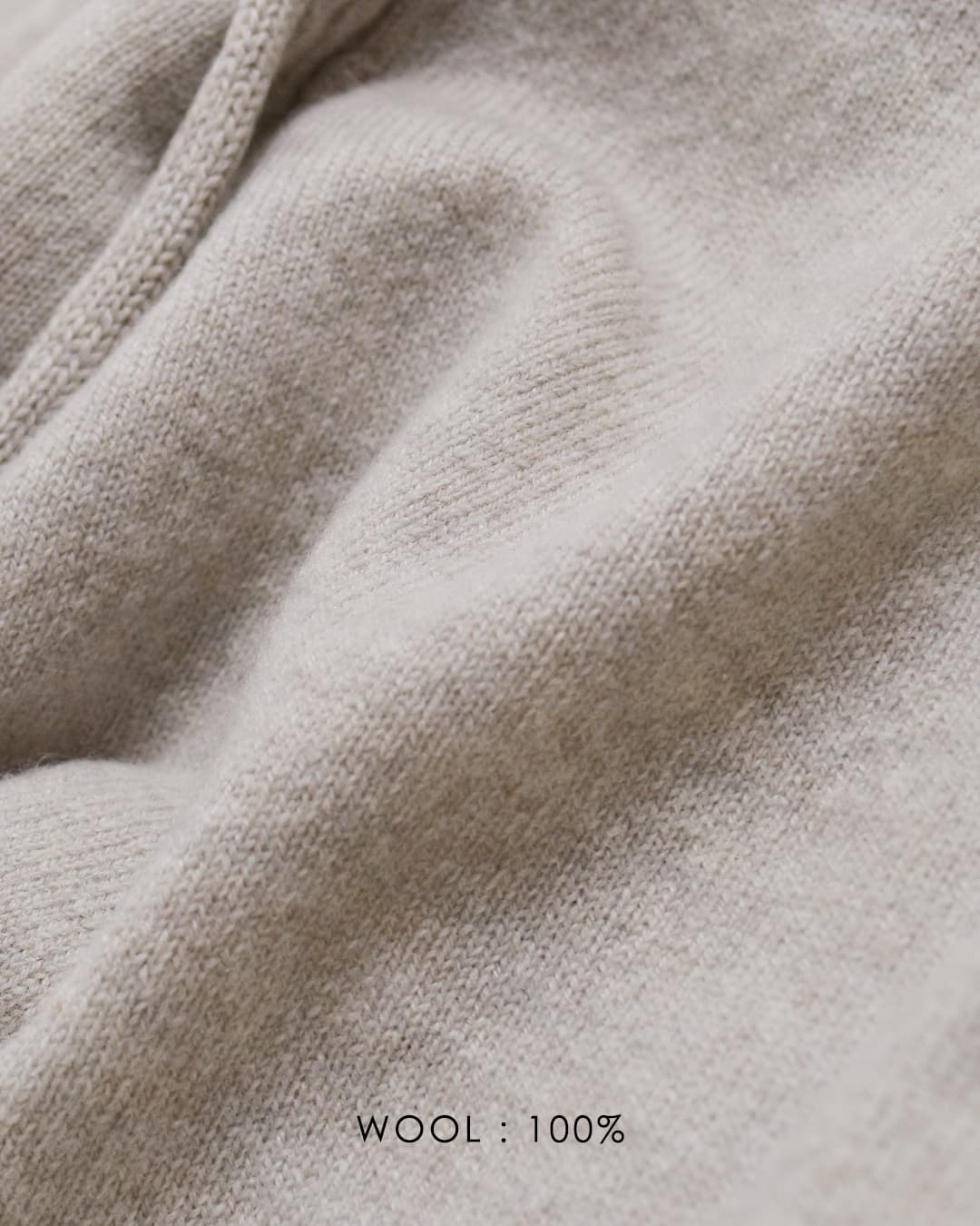 unfil(アンフィル)メリノウール ハイゲージ ニットパンツ ex super fine woolen wool high-gauge knit pants wxfl-uw121