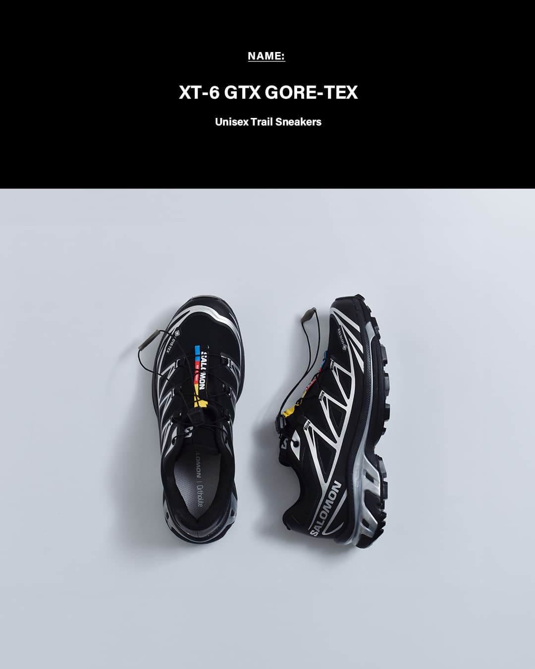 SalomonXT-6 GTX ゴアテックス トレイル スニーカー xt-6gtx