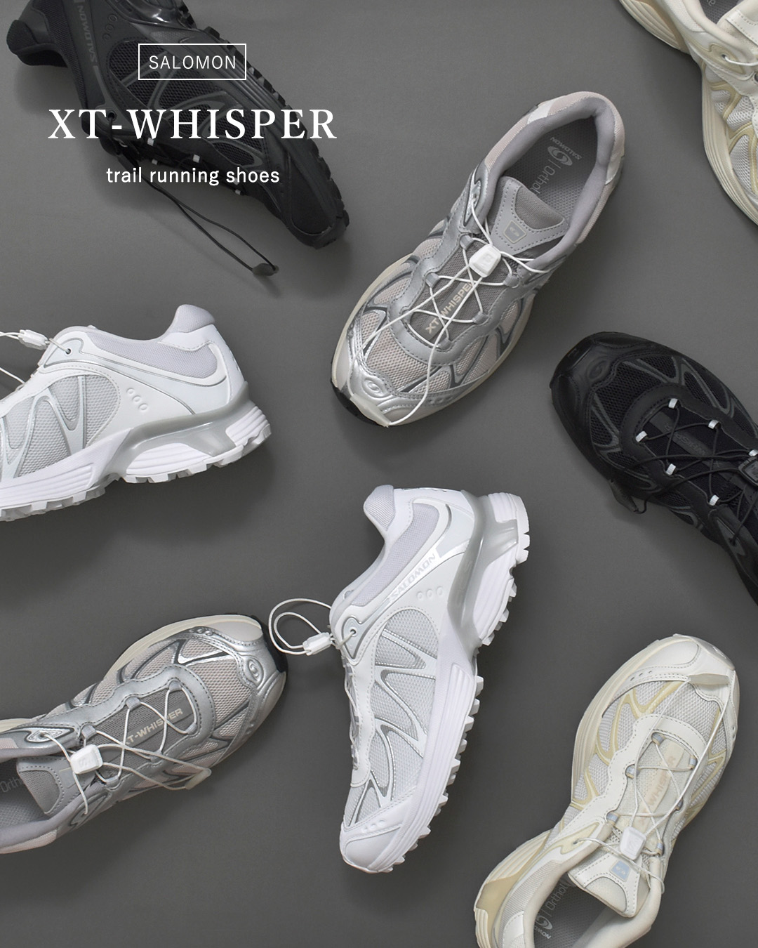SalomonXT-WHISPER トレイル スニーカー xt-whisper