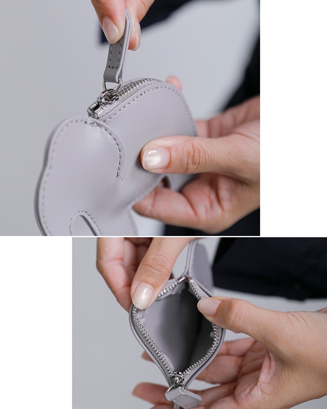 YAHKI(ヤーキ)スムースレザー ゾウ型 マルチケース yh-803