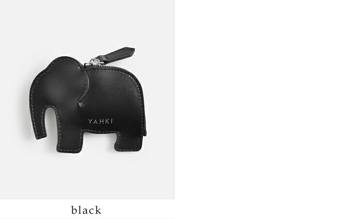 YAHKI(ヤーキ)スムースレザー ゾウ型 マルチケース yh-803