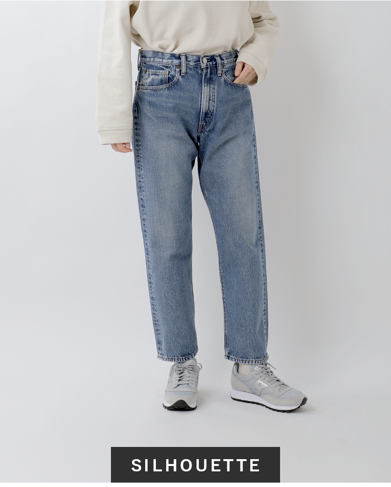 or slow(オアスロウ)ショートレングス10590sジッパーフライミッドユーズドデニムパンツ00-1050wz-used