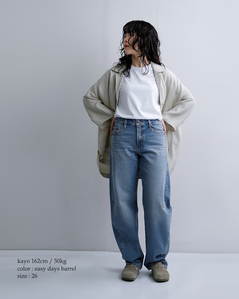 Levis(リーバイス)バギーダッドバレルデニムパンツBAGGYDADBARREL0039a