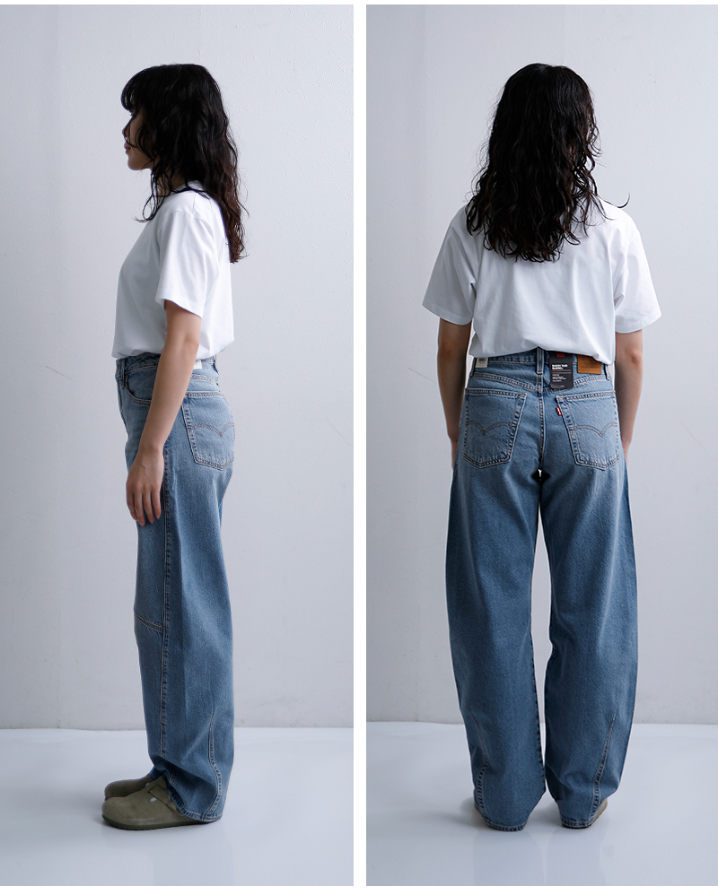 Levis(リーバイス)バギーダッドバレルデニムパンツBAGGYDADBARREL0039a