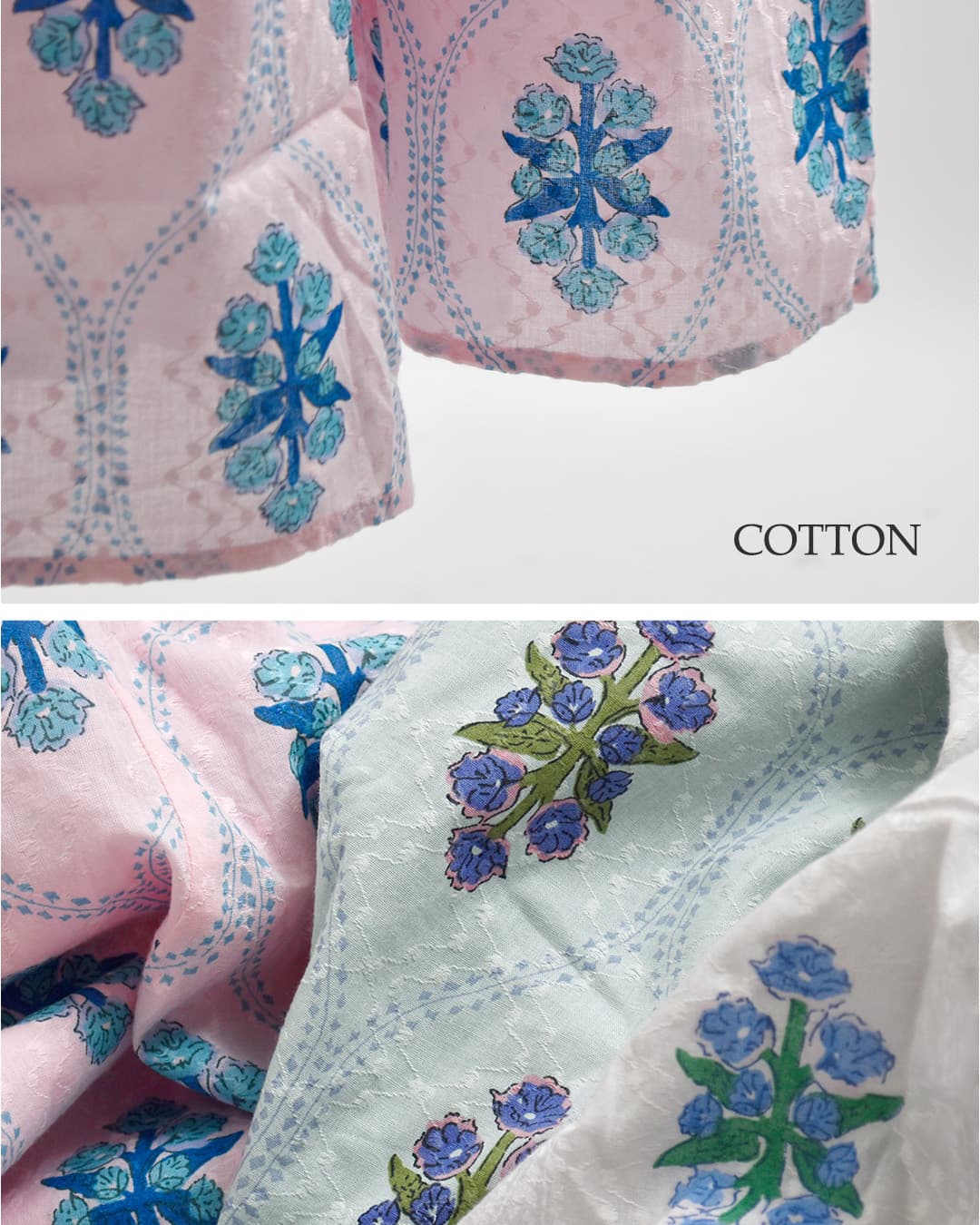 ne Quittez pasコットンジャガード イベリスプリント 刺繍 スリーブレス ドレス Cotton Jacquard Iberis print Embroidery Sleeveless Dress 010561wa3