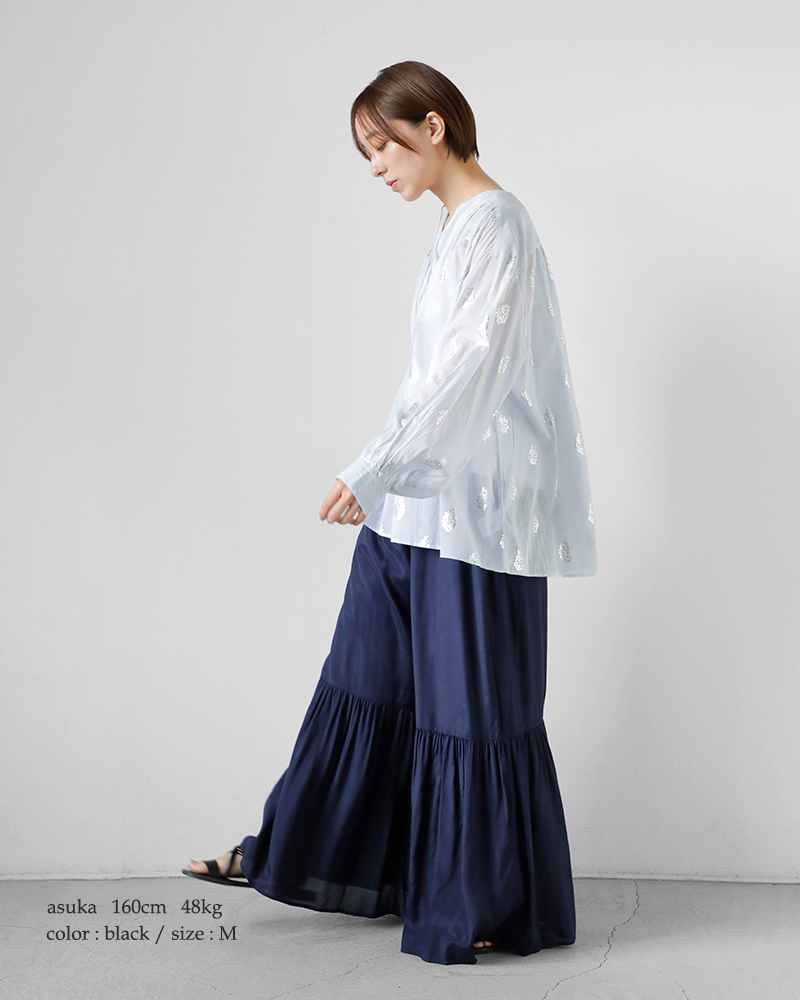 ne Quittez pas(ヌキテパ)シャントンティアードパンツShantoonTieredPants010600cc1