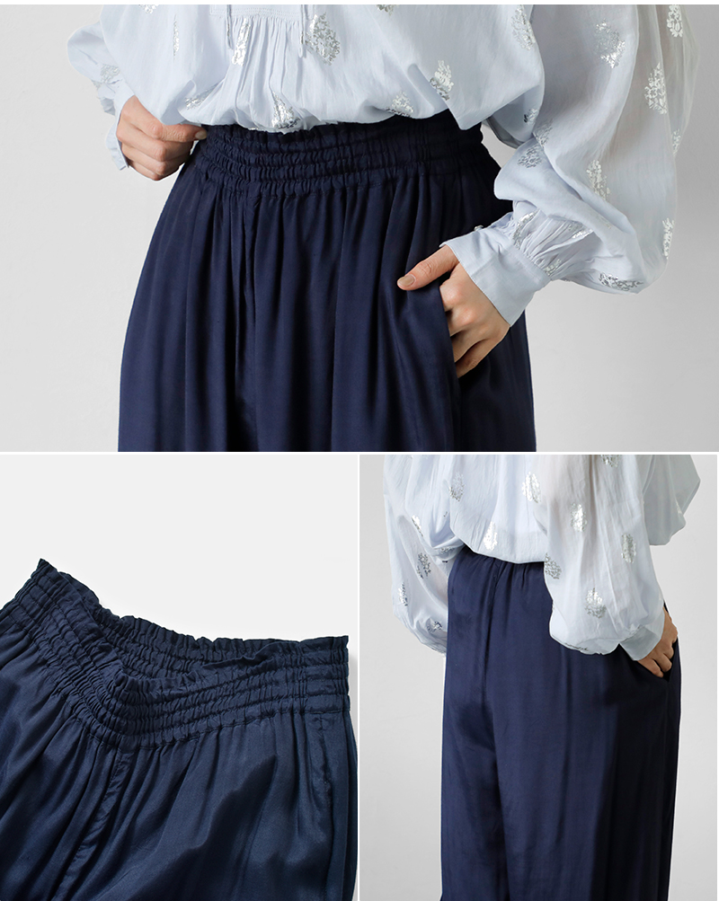 ne Quittez pas(ヌキテパ)シャントンティアードパンツShantoonTieredPants010600cc1