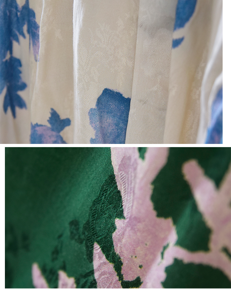 ne Quittez pas(ヌキテパ)シャントンジャガードローズプリントパンツShantoonJacquardRosePrintPants010661wl3