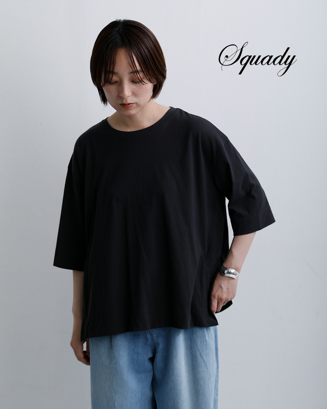 Squadyドライ コットン レアル ライト プルオーバー 012-2826