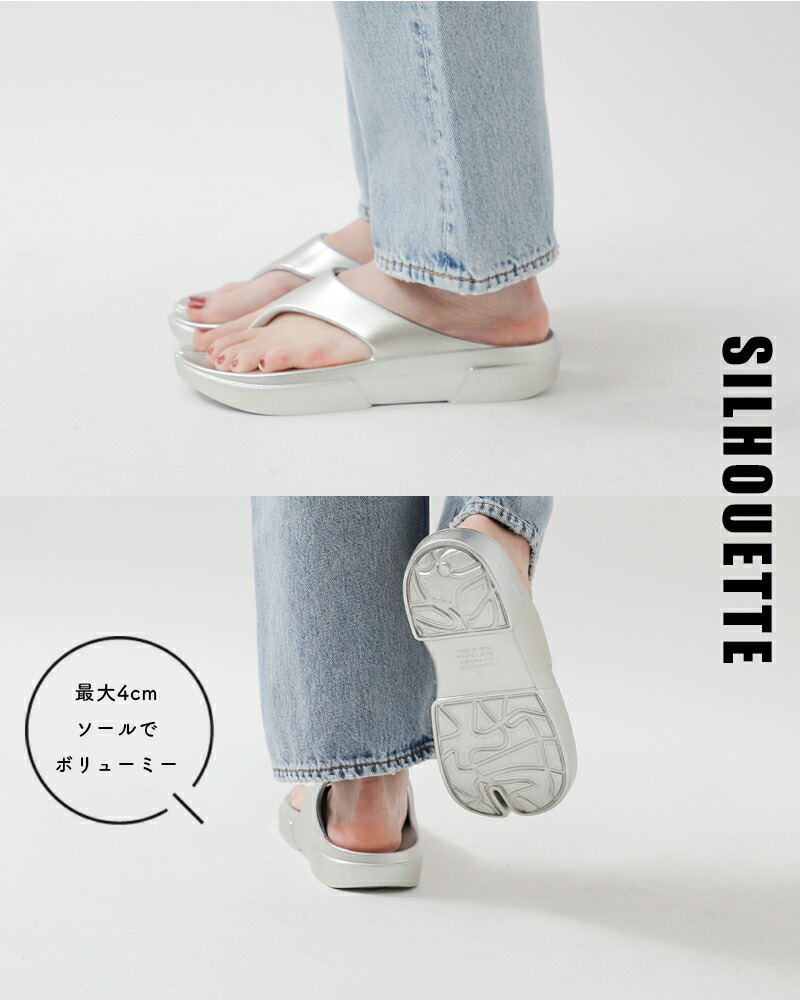 PAES(ぺイズ)EVAラバーメタルリカバリーサンダル“FlipFlop”0124110067o