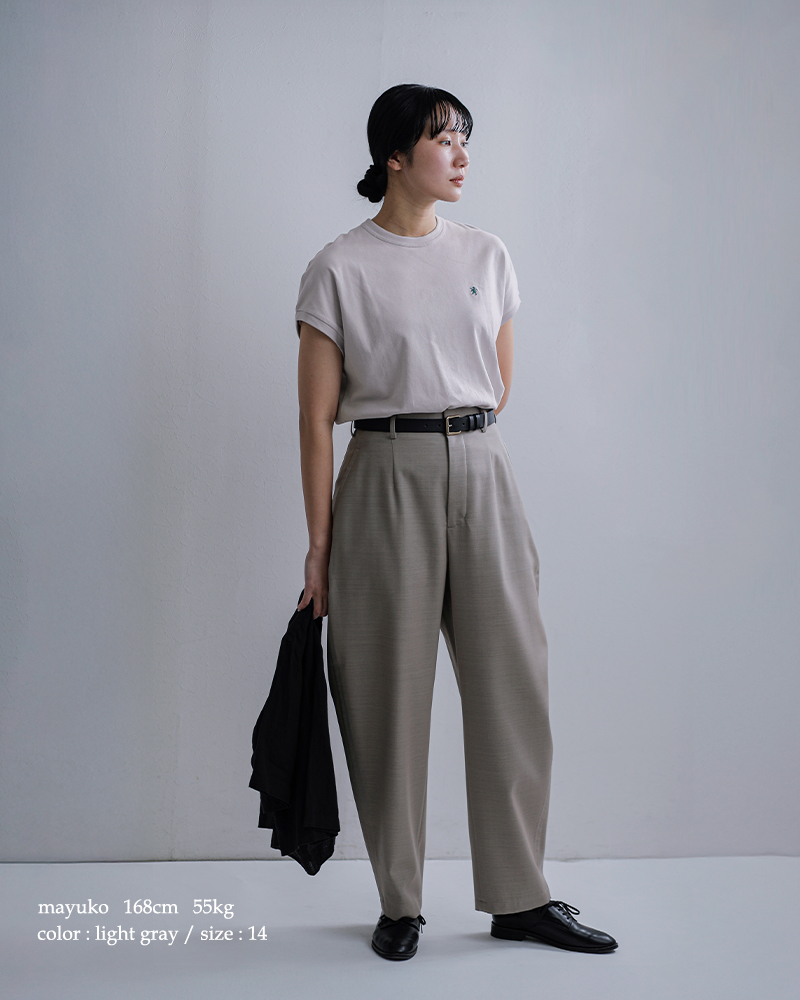 Gymphlex(ジムフレックス)コットンクルーネックスリーブレスプルオーバーgy-c0361flk-26ss