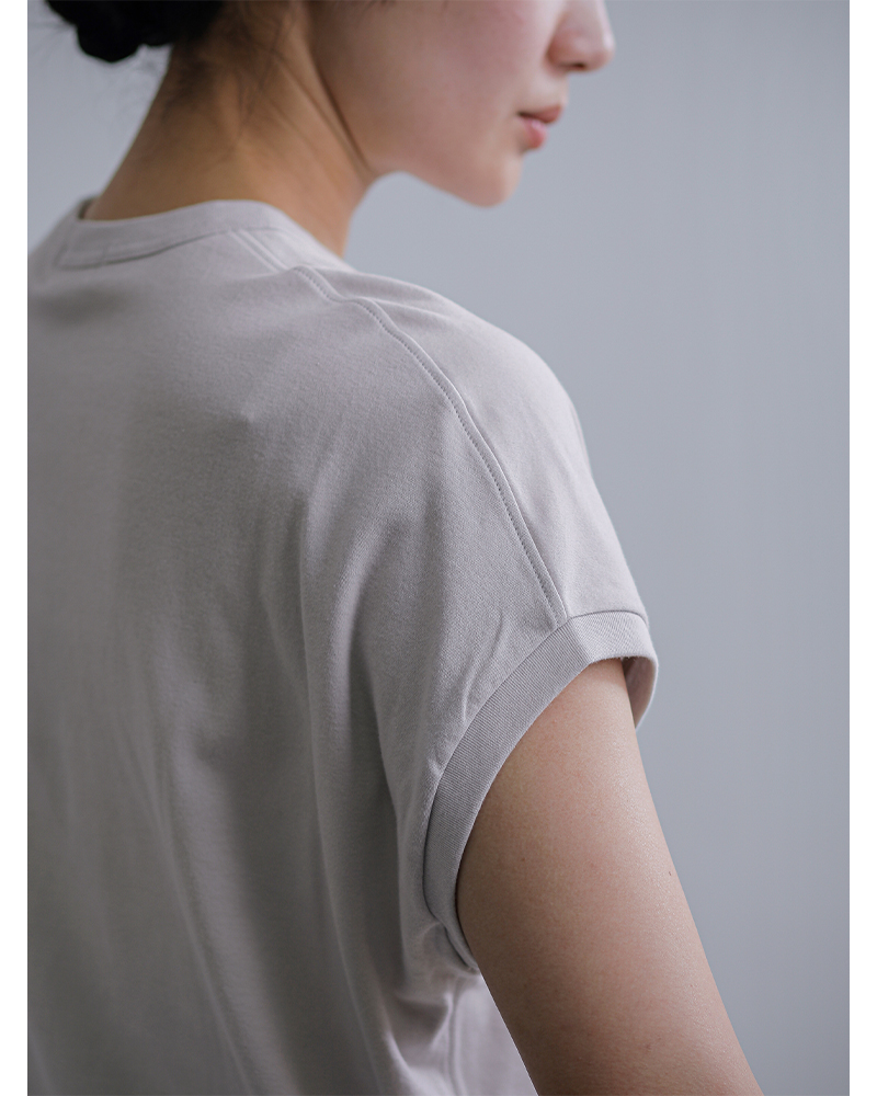 Gymphlex(ジムフレックス)コットンクルーネックスリーブレスプルオーバーgy-c0361flk-26ss