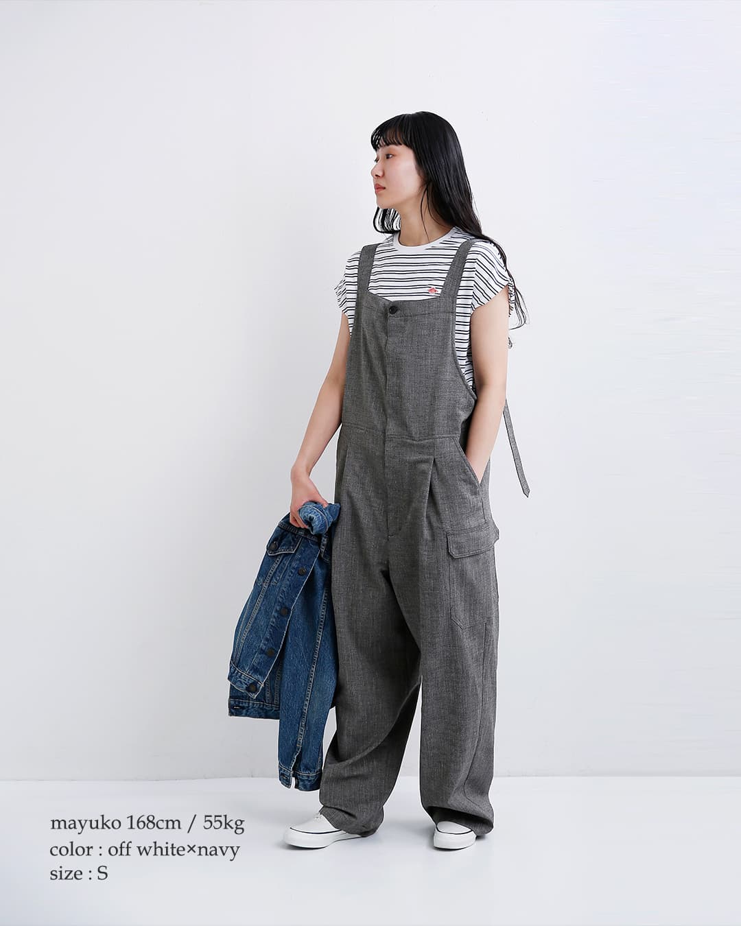 DANTON(ダントン)コットン ドルマンスリーブ ボーダー 半袖Tシャツ dt-c0403cjj-same1