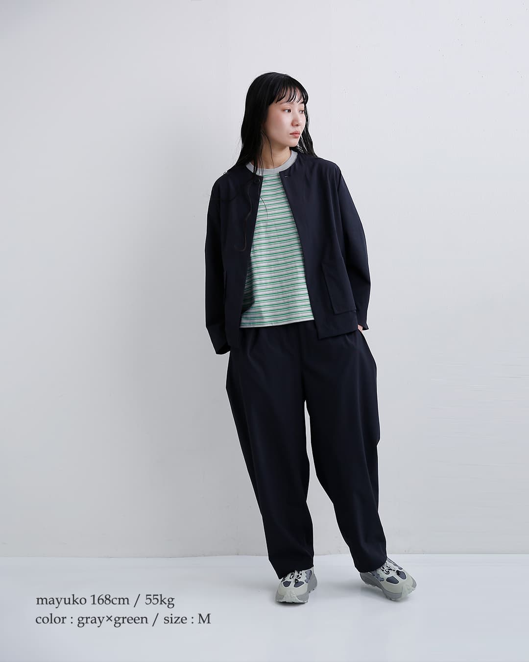 DANTON ダントン コットン天竺ボーダー 半袖Tシャツ dt-c0404cjj-same1