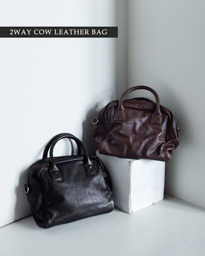 CHRISTIAN PEAU クリスチャンポー 2way カウレザー バッグ 06456-1-cp