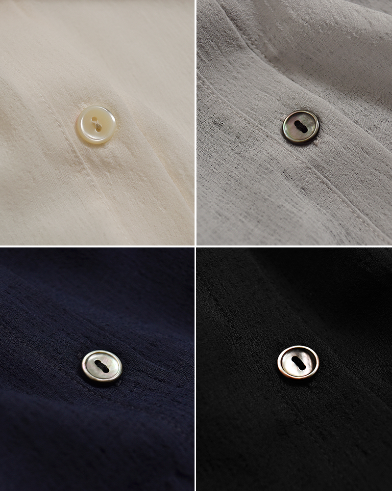 mizuiro ind(ミズイロインド)ワッシャーボイルVネックカーディガン1-210072