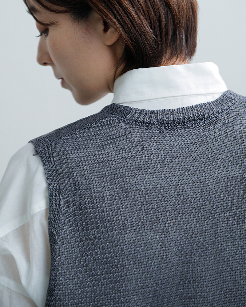 mizuiro ind(ミズイロインド)ワイドVネックベスト1-220062