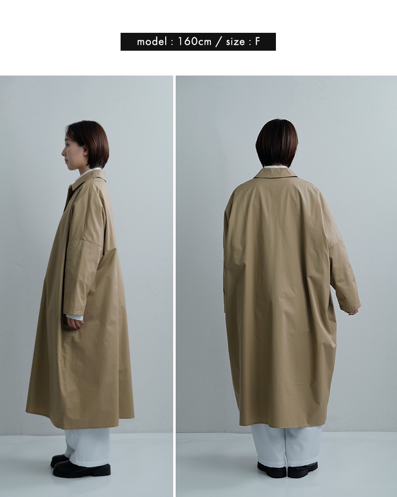 mizuiro ind(ミズイロインド)コットンワイドシャツワンピース1-250084