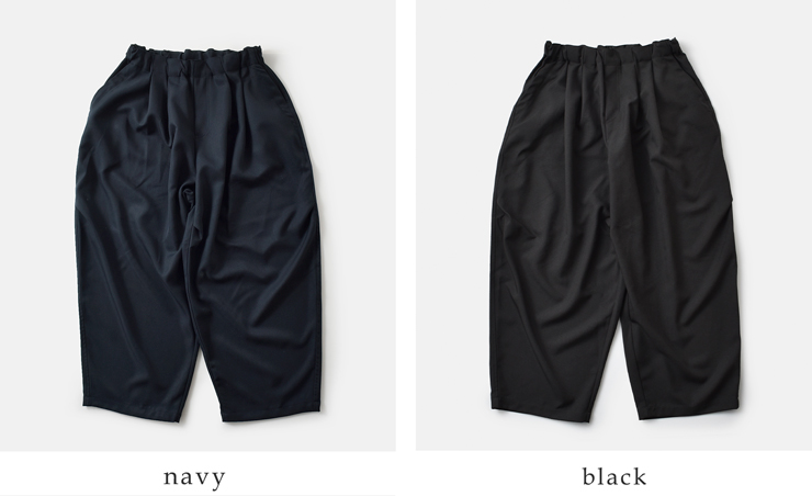 mizuiro ind(ミズイロインド)トロピカルストレッチワイドカーゴパンツ1-260016a