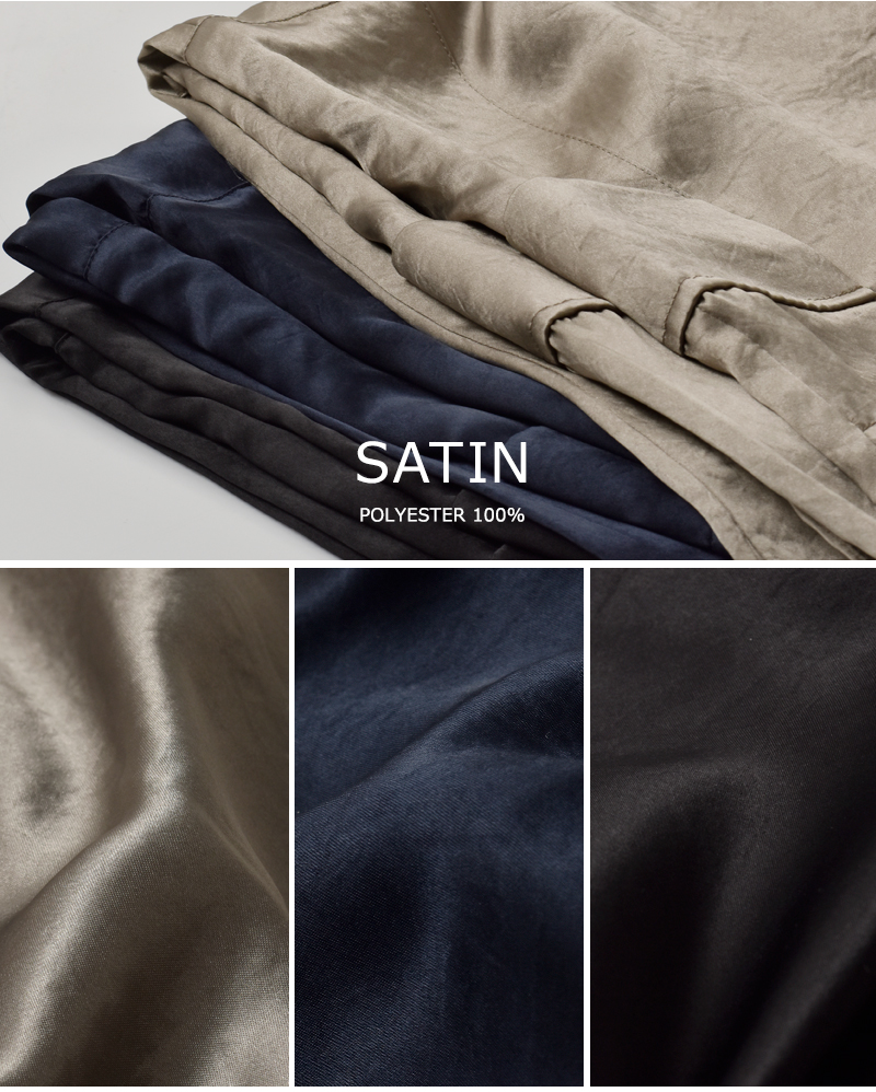 mizuiro ind(ミズイロインド)サテンカーゴパンツ1-260089