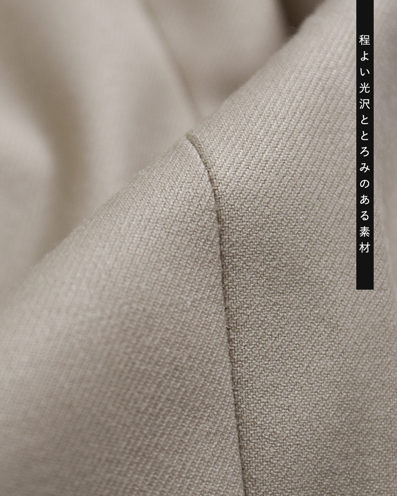 mizuiro ind(ミズイロインド)ツータックスラックスパンツ1-260100