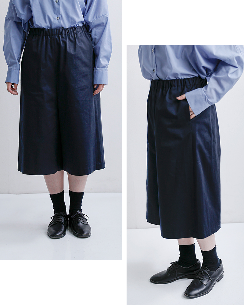 mizuiro ind(ミズイロインド)コットンハーフイージーパンツ1-260101