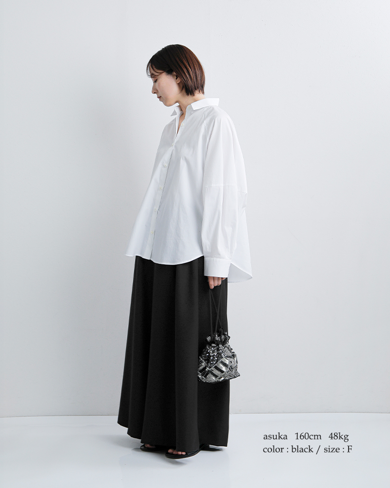 mizuiro ind(ミズイロインド)ワイドフレアイージーパンツ1-260108