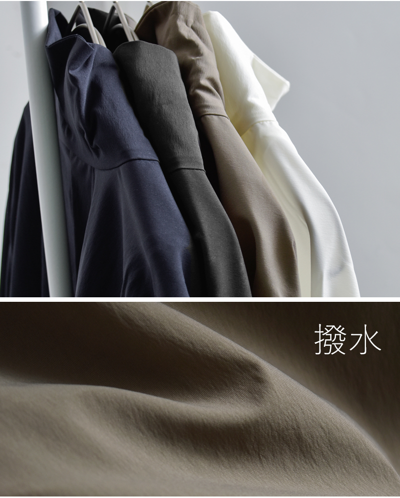 mizuiro ind(ミズイロインド)UVカット撥水ドルマンスリーブストームジャケット1-270036